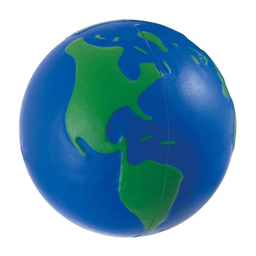 pelota anti-stress mundo