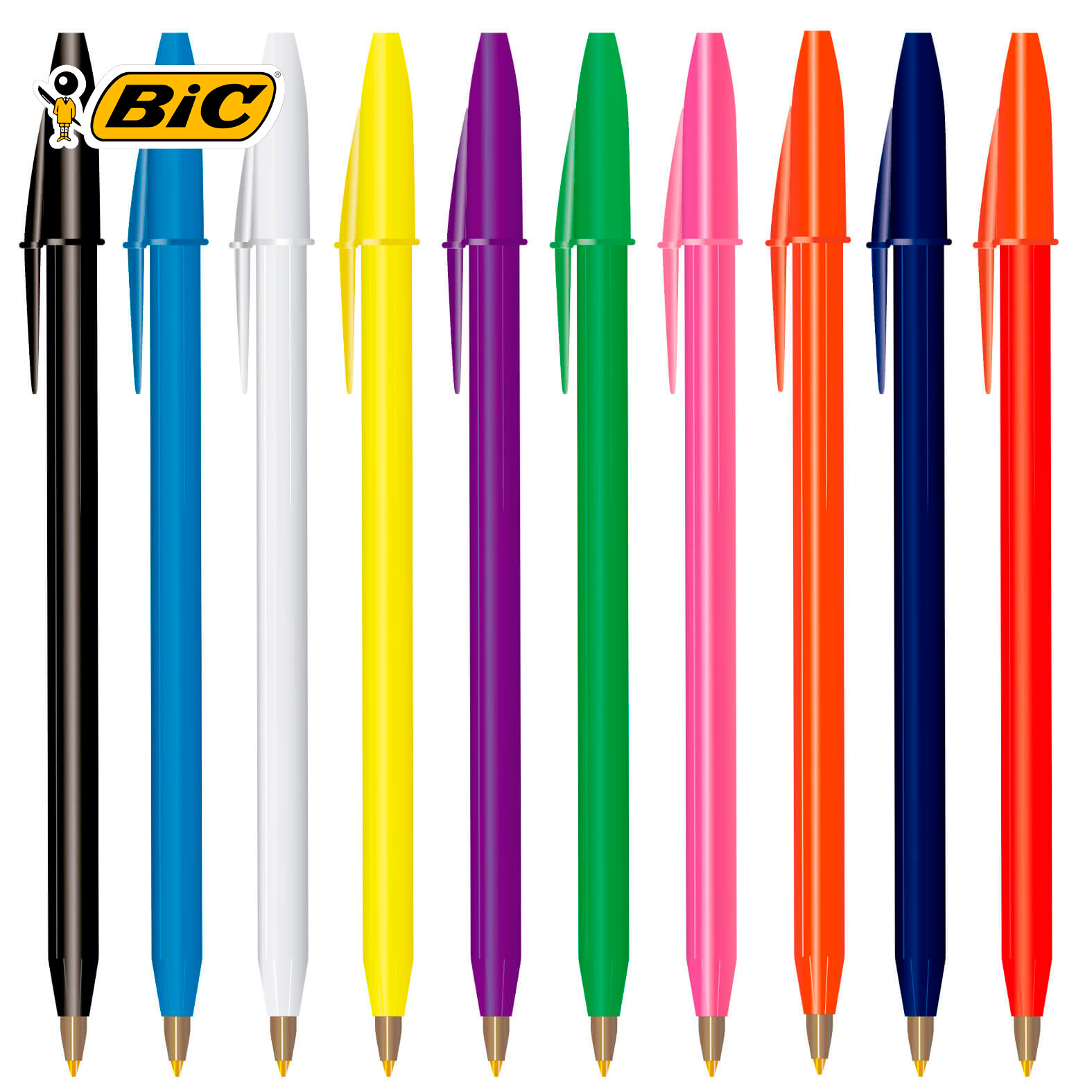 REC ROUND STIC TA BIC