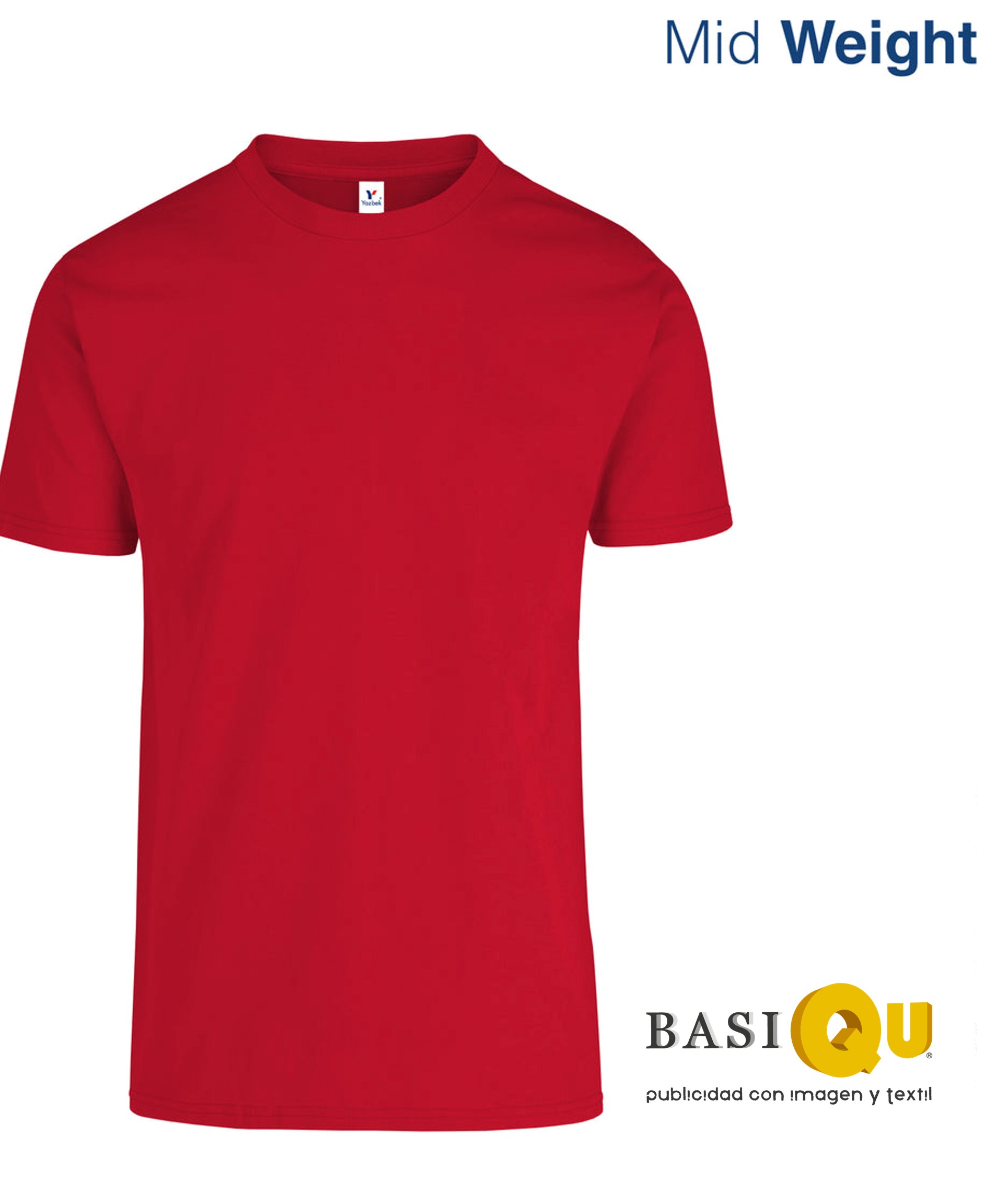 PLAYERA CUELLO REDONDO YAZBEK PESO MEDIO