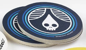 PORTAVASOS PVC IMPRESO