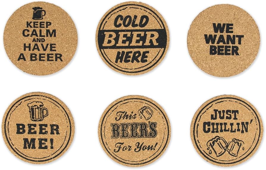 PORTAVASOS CORCHO 5MM GRABADO LÁSER