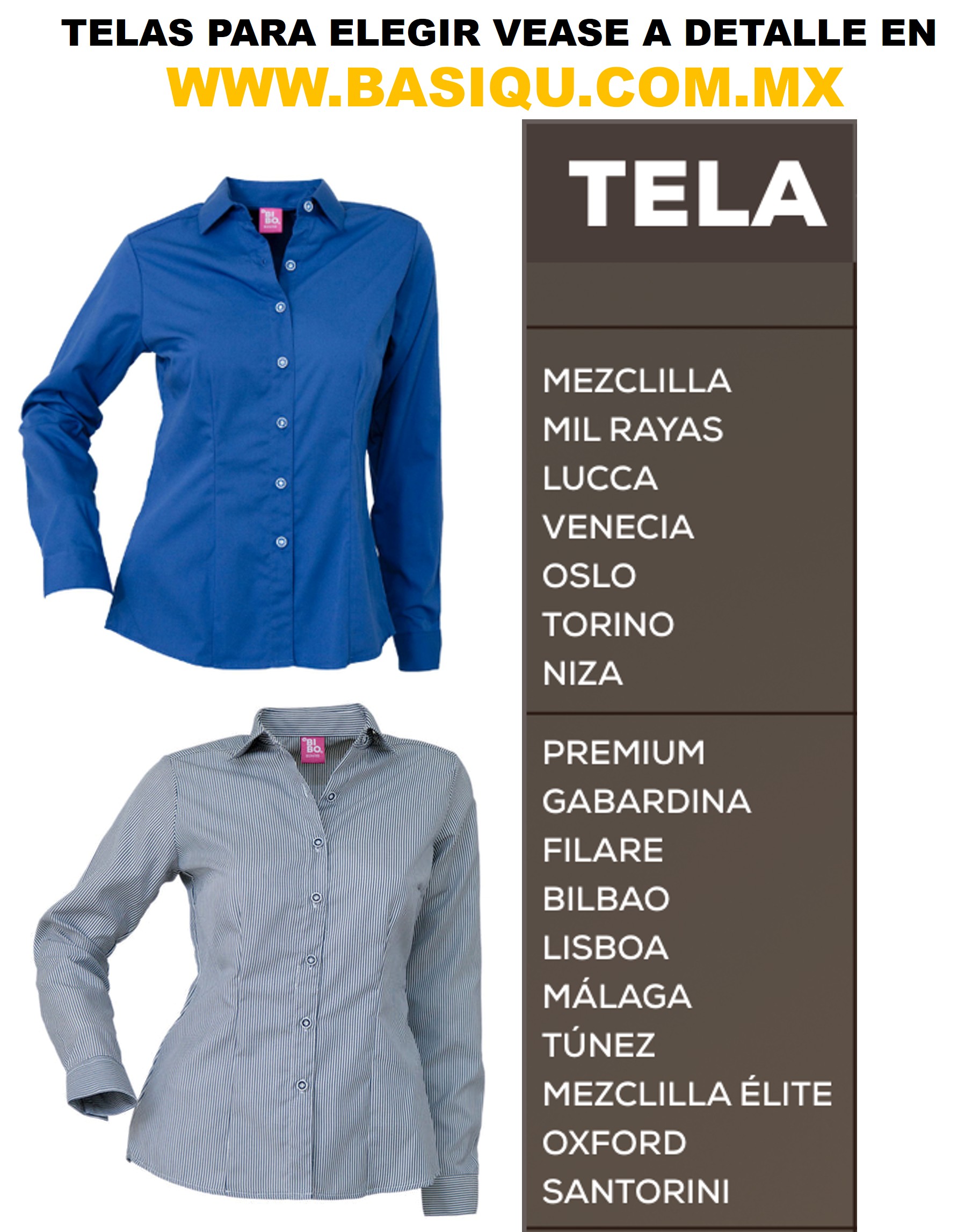 BLUSA DAMA BIBO MANGA LARGA (17 MODELOS A ELEGIR)